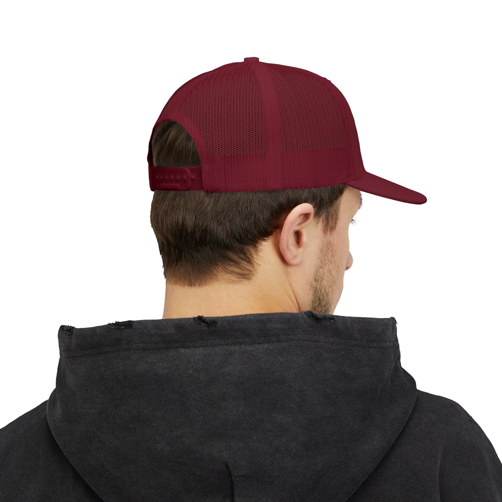 “Unbothered” Embroidered Snapback Trucker Cap | Minimalist Unisex Baseball Cap | 8 Color Options | Brew’d Up Designs