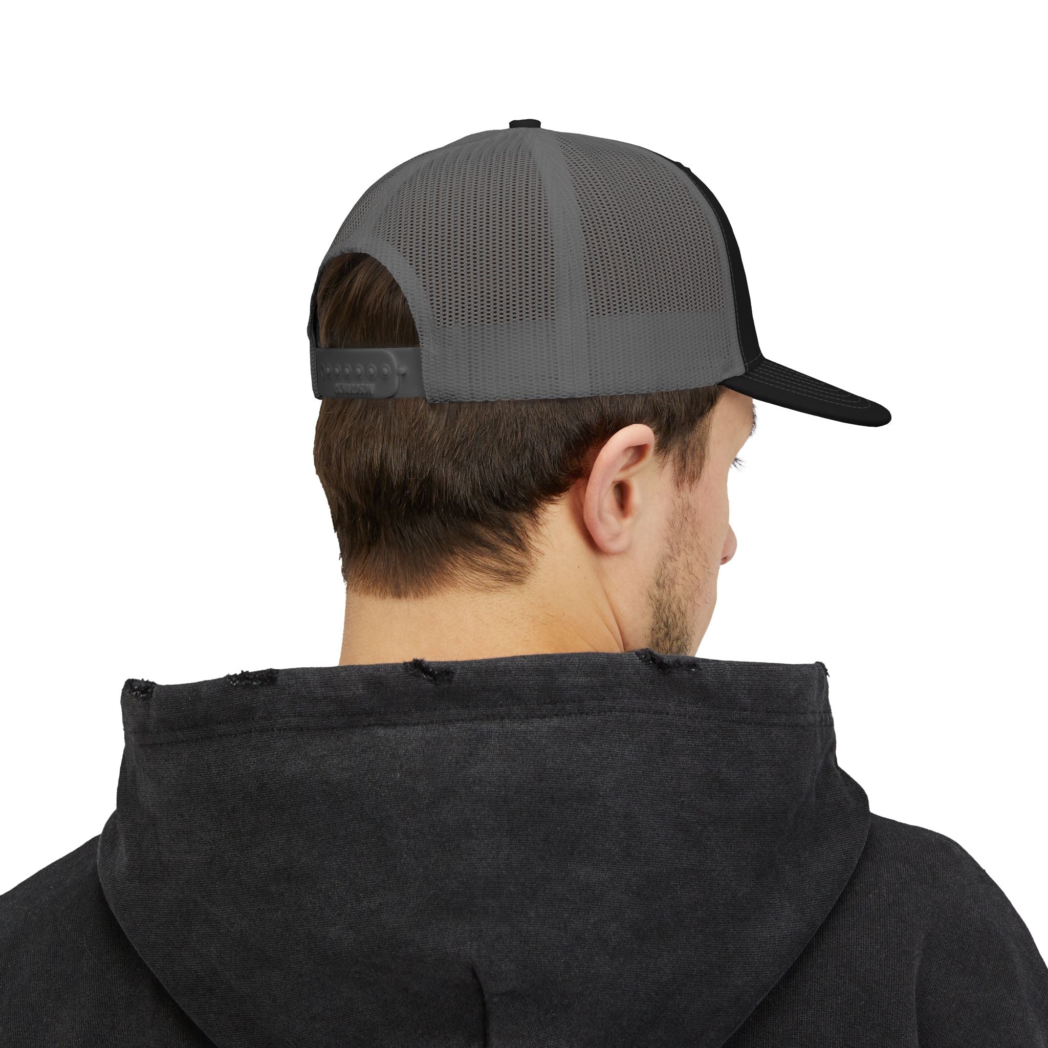 “Unbothered” Embroidered Snapback Trucker Cap | Minimalist Unisex Baseball Cap | 8 Color Options | Brew’d Up Designs