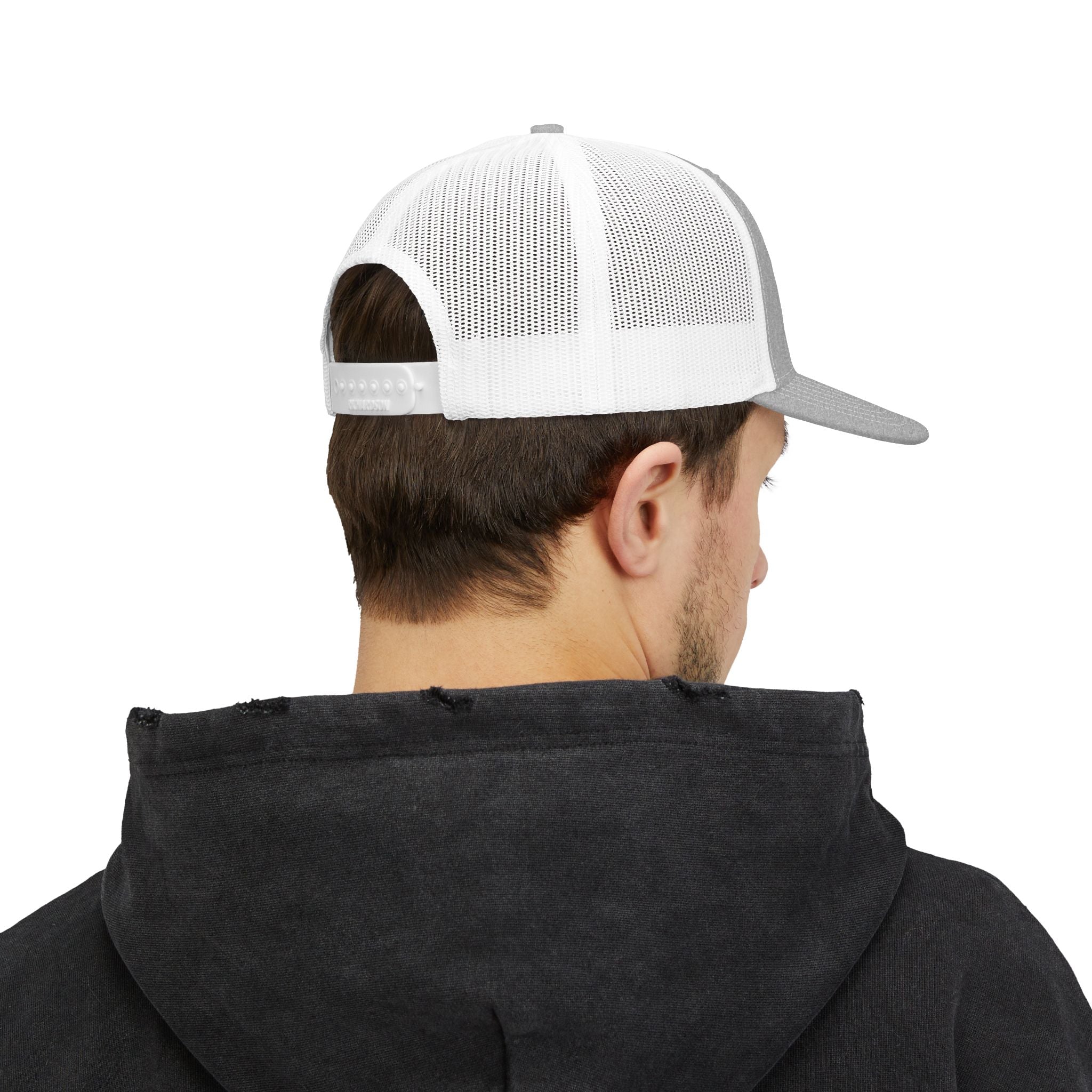 “Unbothered” Embroidered Snapback Trucker Cap | Minimalist Unisex Baseball Cap | 8 Color Options | Brew’d Up Designs