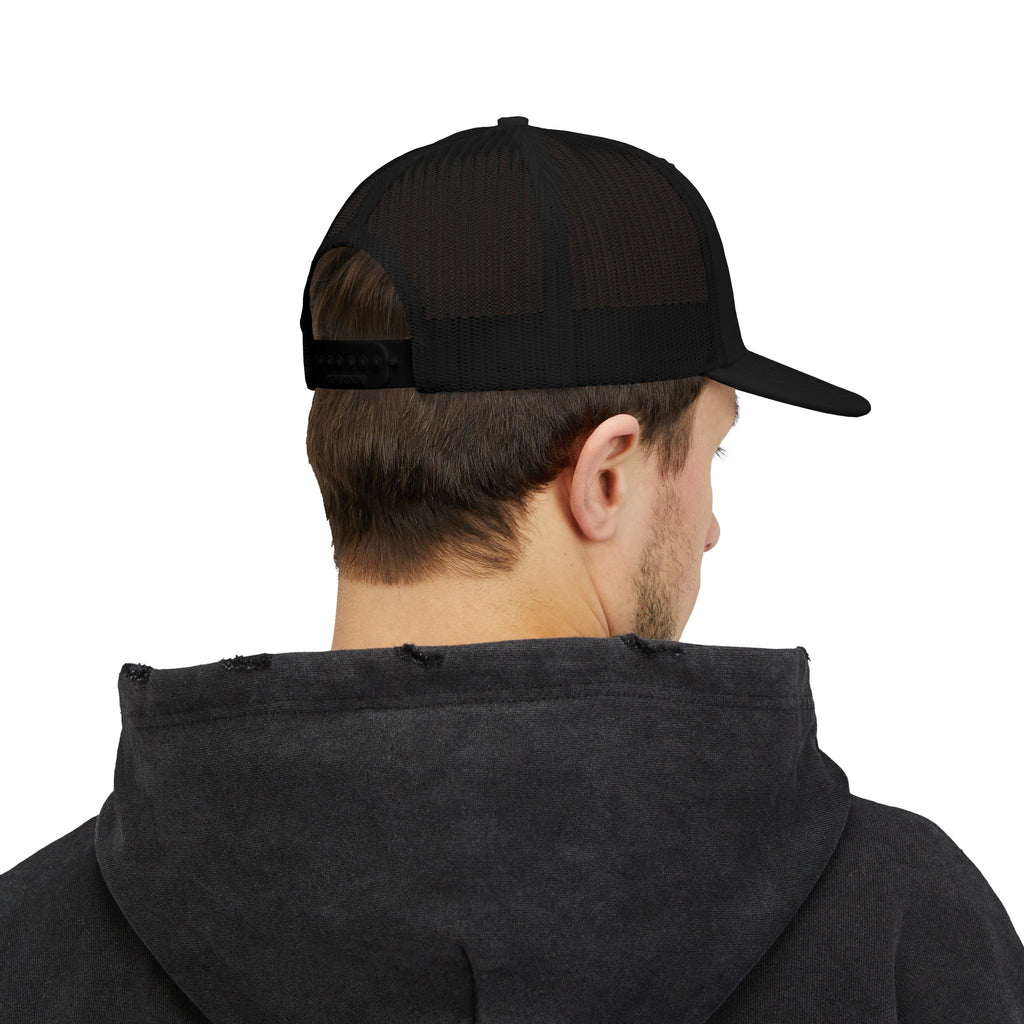 “Unbothered” Embroidered Snapback Trucker Cap | Minimalist Unisex Baseball Cap | 8 Color Options | Brew’d Up Designs
