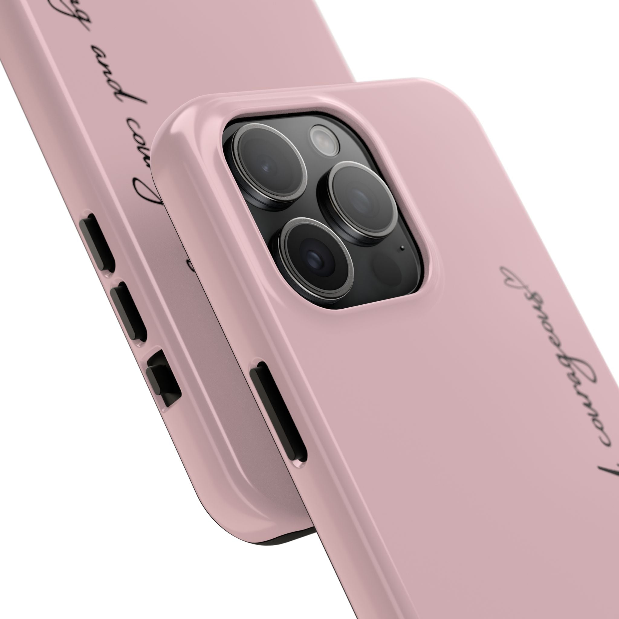 Inspirational Tough Phone Cases, Be Strong & Courageous, Motivational Phone Cover, Christian Gift, Everyday Use, Unique Design