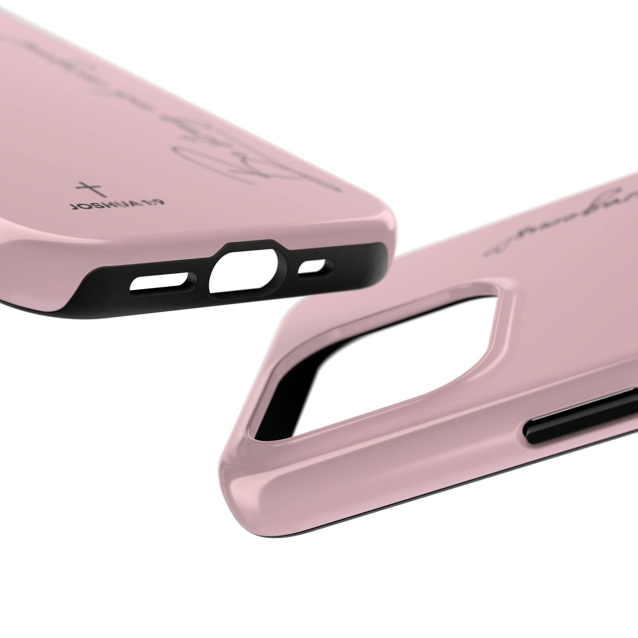 Inspirational Tough Phone Cases, Be Strong & Courageous, Motivational Phone Cover, Christian Gift, Everyday Use, Unique Design