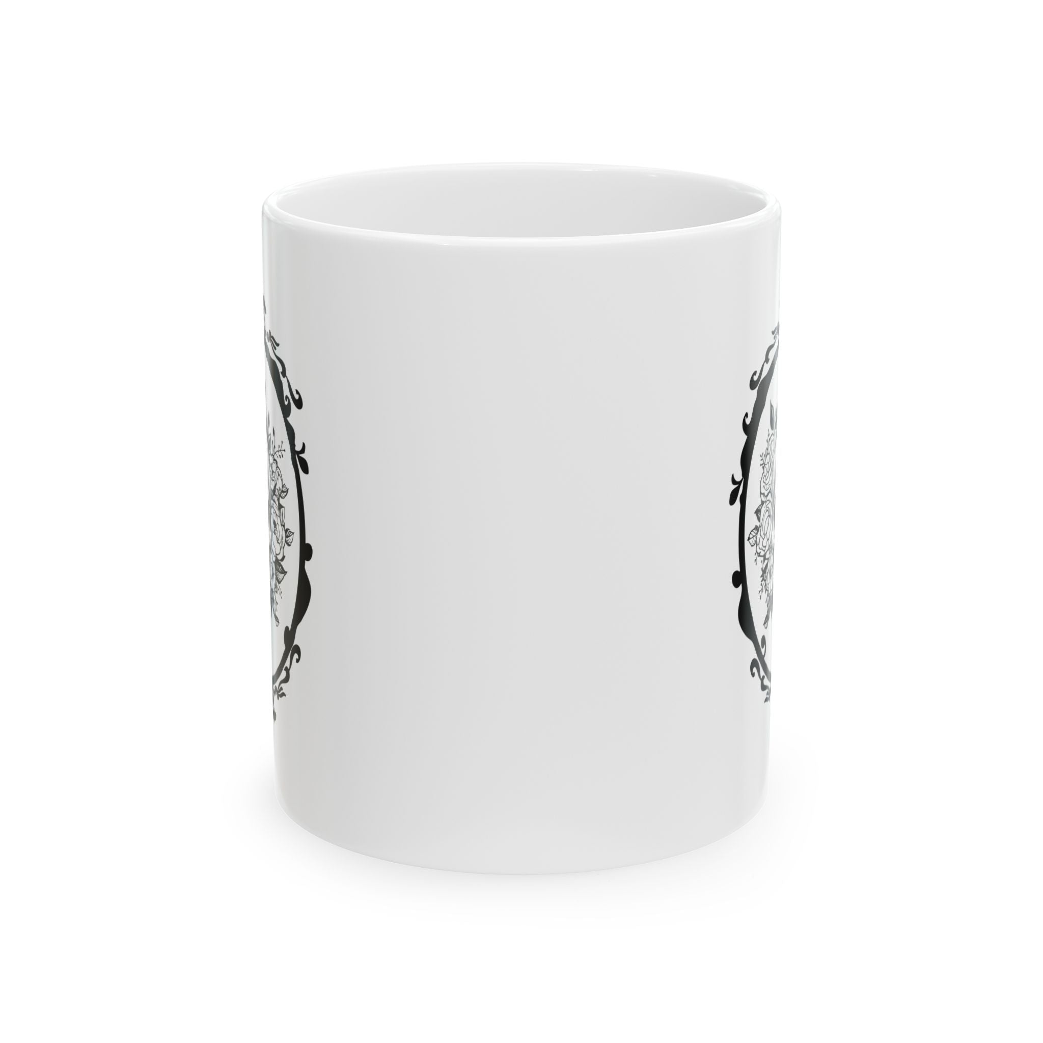 Halloween Ceramic Mug – Custom Coffee Mug in 11oz | Durable Ceramic Mug Halloween Gift, BPA-Free & Microwave Safe