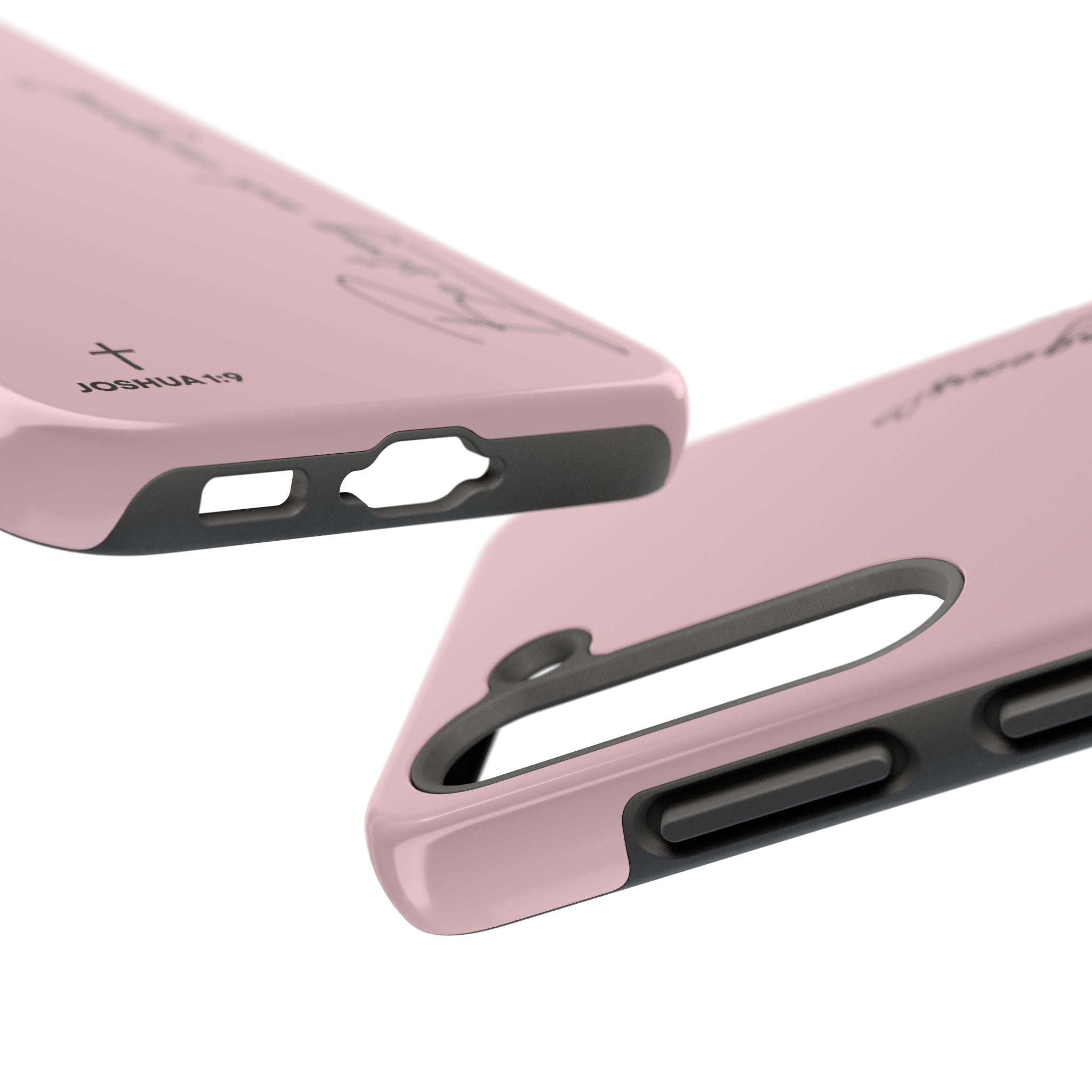 Inspirational Tough Phone Cases, Be Strong & Courageous, Motivational Phone Cover, Christian Gift, Everyday Use, Unique Design